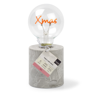 Luca Lighting Tafellamp Xmas | Luca Lighting | Ø 8 x 18 cm (Led, Batterijen, Timer, Binnen) 1145744 K151000624 - 4