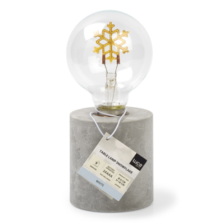 Luca Lighting Tafellamp sneeuwvlok | Luca Lighting | Ø 8 x 18 cm (Led, Batterijen, Timer, Binnen) 1145742 K151000623 - 4