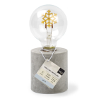 Luca Lighting Tafellamp sneeuwvlok | Luca Lighting | Ø 8 x 18 cm (Led, Batterijen, Timer, Binnen) 1145742 K151000623 - 4