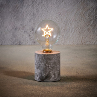 Luca Lighting Tafellamp ster | Luca Lighting | Ø 8 x 18 cm (Led, Batterijen, Timer  , Binnen) 1145741 K151000622 - 3