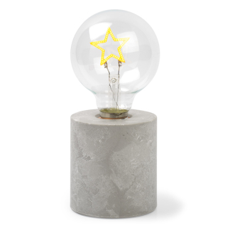 Luca Lighting Tafellamp ster | Luca Lighting | Ø 8 x 18 cm (Led, Batterijen, Timer  , Binnen) 1145741 K151000622