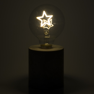 Luca Lighting Tafellamp ster | Luca Lighting | Ø 8 x 18 cm (Led, Batterijen, Timer  , Binnen) 1145741 K151000622 - 2