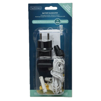 Lumineo Batterijvervanger - 3x 2x AAA - Lumineo (3 meter, Binnen) 482724 K151000073 - 1