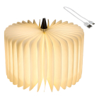 Lumineo Boeklamp | Lumineo (16 led, Timer, Papier/hout) 486462 K151001777 - 6
