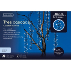 Lumineo Cascadeverlichting | 6 takken | Lumineo (480 leds, Twinkelen, Binnen/Buiten, Koel wit) 493469 K150302933 - 5