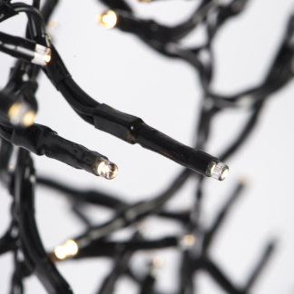 Lumineo Cascadeverlichting cluster | 18 takken | Lumineo (1080 leds, Twinkelen, Binnen/Buiten, Warm wit) 493501 K150302945 - 4