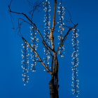 Lumineo Cascadeverlichting cluster | 6 takken | Lumineo (480 leds, 8 lichtfuncties, Binnen/Buiten, Warm wit) 493470 K150302934 - 4
