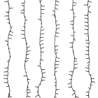 Lumineo Cascadeverlichting compact | 9 Takken | Lumineo (648 leds, Twinkelen, Binnen/Buiten, Warm Wit) 490571 K151200156 - 2