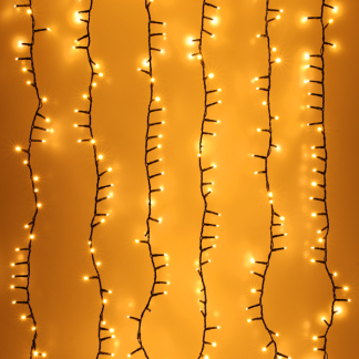 Lumineo Cascadeverlichting compact | 9 Takken | Lumineo (648 leds, Twinkelen, Binnen/Buiten, Warm Wit) 490571 K151200156 - 3