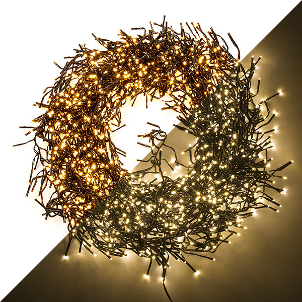 Lumineo Clusterverlichting | 18.5 meter | Lumineo (1512 leds, Timer, Dimmer, Binnen/Buiten, Extra warm wit) 494694 K151000371 - 1