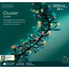 Lumineo Clusterverlichting | 33 meter | Lumineo (3000 leds, Timer, 8 lichtfuncties, Timer, Binnen/Buiten, Gekleurd) 494745 K151200070 - 5