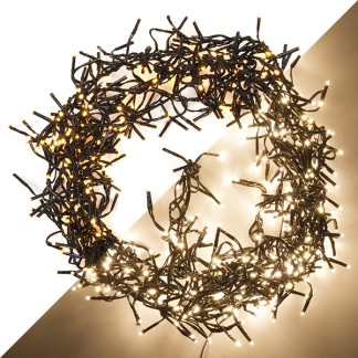 Lumineo Clusterverlichting | 9.5 meter | Lumineo (588 leds, Binnen/Buiten, Extra warm wit, Timer, Dimmer) 494689 K151000521 - 1