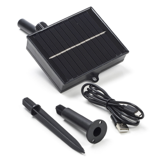 Lumineo Clusterverlichting op zonne-energie | Lumineo | 18 meter (240 leds, Buiten, Warm wit) 496265 K150303987 - 4