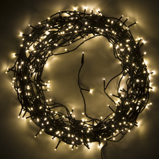 Lumineo Clusterverlichting op zonne-energie | Lumineo | 27 meter (360 leds, Buiten, Warm wit) 496269 K150303988 - 3