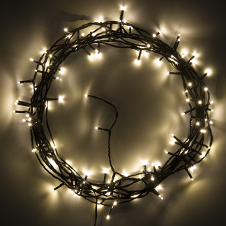 Lumineo Clusterverlichting op zonne-energie | Lumineo | 9 meter (120 leds, Schemersensor, Buiten, Warm wit) 496261 K150303986 - 3