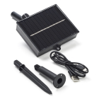 Lumineo Clusterverlichting op zonne-energie | Lumineo | 9 meter (120 leds, Schemersensor, Buiten, Warm wit) 496261 K150303986 - 4