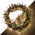 Compact kerstverlichting | 16 meter | Lumineo (500 leds, Binnen/Buiten, Extra warm wit, Timer, Dimmer)