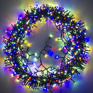 Lumineo Compact kerstverlichting | 21 meter | Lumineo (750 leds, Binnen/Buiten, Gekleurd, Timer, Twinkelen)) 495366 K151200074 - 2