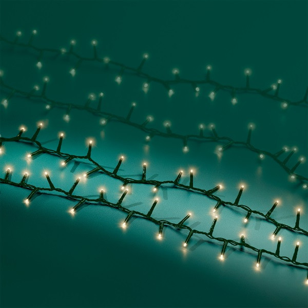 Lumineo Compact kerstverlichting | 27.5 meter | Lumineo (1000 leds, Timer, Dimmer, Binnen/Buiten, Warm wit) 495340 K151002336 - 6