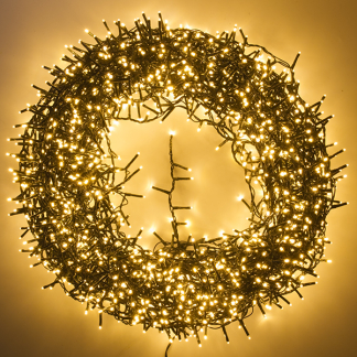 Lumineo Compact kerstverlichting | 50 meter | Lumineo (2000 leds, Binnen/Buiten, Extra warm wit, Timer, Dimmer) 495377 K151000397 - 3
