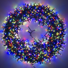 Lumineo Compact kerstverlichting | 50 meter | Lumineo (2000 leds, Binnen/Buiten, Gekleurd, Timer, Twinkelen) 495362 K151200073 - 2