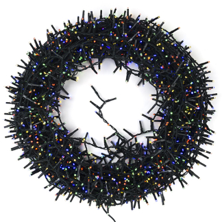 Lumineo Compact kerstverlichting | 50 meter | Lumineo (2000 leds, Binnen/Buiten, Gekleurd, Timer, Twinkelen) 495362 K151200073 - 3