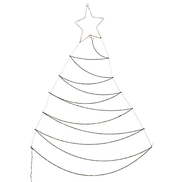 Lumineo Deurkerstboom | Lumineo | 117 x 150 cm (200 micro leds, Binnen/Buiten) 496635 K151000684 - 2