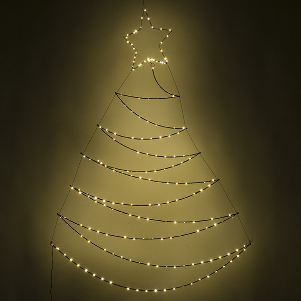 Lumineo Deurkerstboom | Lumineo | 117 x 150 cm (200 micro leds, Binnen/Buiten) 496635 K151000684 - 3
