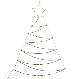 Lumineo Deurkerstboom | Lumineo (110 Micro leds, 76 x 110 cm, Binnen/Buiten) 496634 K151000683 - 5