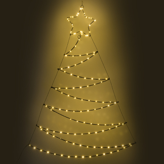 Lumineo Deurkerstboom | Lumineo (110 Micro leds, 76 x 110 cm, Binnen/Buiten) 496634 K151000683 - 6