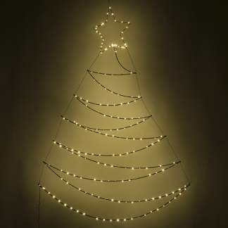 Lumineo Deurkerstboom | Lumineo (200 Micro leds, 117 x 150 cm, Binnen/Buiten) 496635 K151000684 - 6