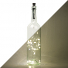Flesverlichting op batterijen | Lumineo (15 LEDs, Warm wit, Binnen)