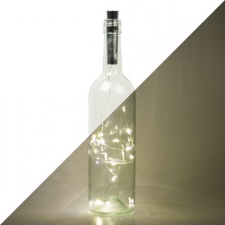 Lumineo Flesverlichting op batterijen | Lumineo (15 LEDs, Warm wit, Binnen) 485476 K151000093 - 