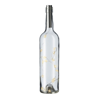 Lumineo Flesverlichting op batterijen | Lumineo (15 leds, Warm wit, Sterretjes, Binnen) 485478 K151000095 - 5
