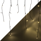 Lumineo IJspegelverlichting | 10 meter | Lumineo (119 leds, Timer, Binnen/Buiten, Warm wit, Zwart snoer) 494813 K151000526 - 1