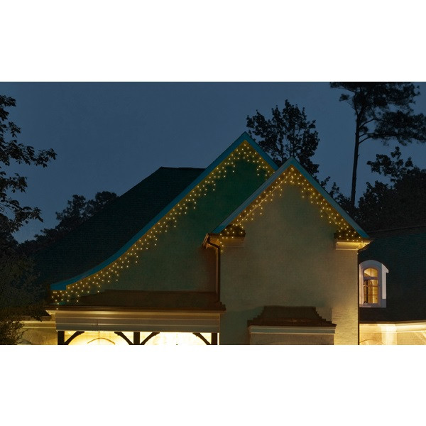 Lumineo IJspegelverlichting | 10 meter | Lumineo (119 leds, Timer, Binnen/Buiten, Warm wit, Zwart snoer) 494813 K151000526 - 4