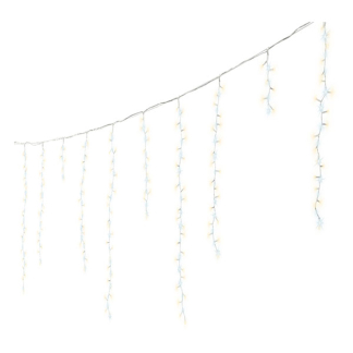 Lumineo IJspegelverlichting | 11 meter | Lumineo (708 leds, Sneeuwval, Timer, Binnen/Buiten, Koud/Warm wit, Wit snoer) 495100 K151200145 - 2
