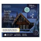 Lumineo IJspegelverlichting | 11 meter | Lumineo (708 leds, Sneeuwval, Timer, Binnen/Buiten, Koud/Warm wit, Wit snoer) 495100 K151200145 - 3