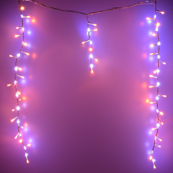 Lumineo IJspegelverlichting | 11 meter | Lumineo (708 leds, Sneeuwval, Timer, Binnen/Buiten, Koud/Warm wit, Wit snoer) 495100 K151200145 - 3