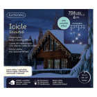 Lumineo IJspegelverlichting | 11 meter | Lumineo (708 leds, Sneeuwval, Timer, Binnen/Buiten, Koud/Warm wit, Zwart snoer) 495099 K151200144 - 3