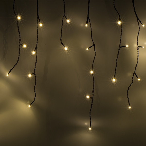 Lumineo IJspegelverlichting | 12.5 meter | Lumineo (175 leds, Timer, Binnen/Buiten, Warm wit, Zwart snoer) 494825 K151000527 - 3