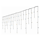 Lumineo IJspegelverlichting | 17 meter | Lumineo (1416 leds, Sneeuwval, Timer, Binnen/Buiten, Koud/Warm wit, Zwart snoer) 495102 K151200146 - 1