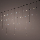 Lumineo IJspegelverlichting | 17 meter | Lumineo (1416 leds, Sneeuwval, Timer, Binnen/Buiten, Koud/Warm wit, Zwart snoer) 495102 K151200146 - 2
