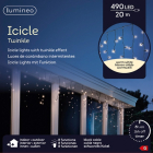 Lumineo IJspegelverlichting | 25 meter | Lumineo (490 leds, Timer, Binnen/Buiten) 494806 K151000525 - 5