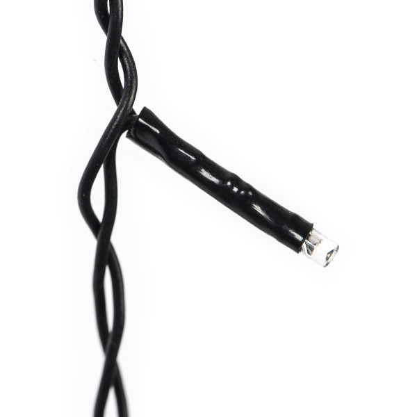 Lumineo IJspegelverlichting | 25 meter | Lumineo (490 leds, Timer, Binnen/Buiten, Warm wit, Zwart snoer) 494806 K151000525 - 4
