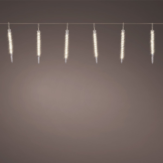 Lumineo IJspegelverlichting | 3.3 meter | Lumineo (96 leds, Sneeuwval, Timer, Binnen/Buiten) 497431 K151200159