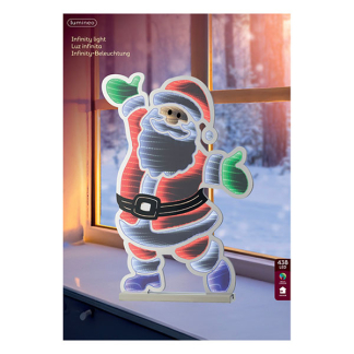 Lumineo Infinity Light Kerstman | Lumineo | 60 cm (Netstroom, Binnen/Buiten) 487900 K151200177 - 3