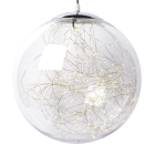 Lumineo Kerst lichtbol | Lumineo | Ø 40 cm (300 Micro LEDs, Zilver, Binnen/Buiten) 496671 K151000139 - 2