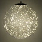 Lumineo Kerst lichtbol | Lumineo | Ø 40 cm (300 Micro leds, Zilver, Binnen/Buiten) 496671 K151000139 - 3
