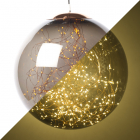 Lumineo Kerst lichtbol - Lumineo - Ø 40 cm (300 micro LEDs, Smokey, Binnen/Buiten) 496666 K151000136 Lumineo Kerst lichtbol - Lumineo - Ø 40 cm (300 micro LEDs, Smokey, Binnen/Buiten) 496666 K151000136
